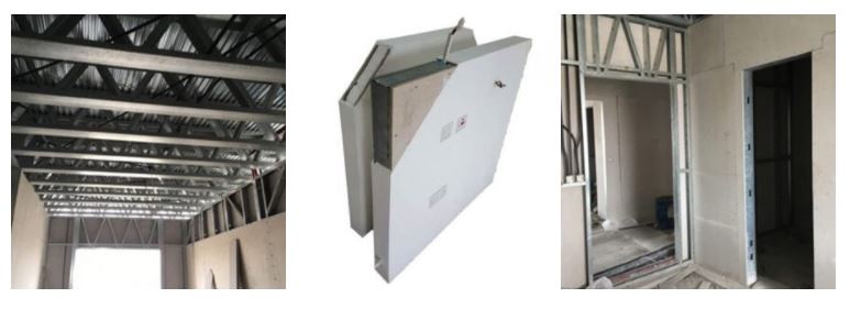 3 photos of LGSC being installed 